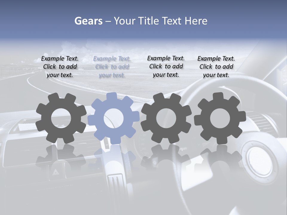 Straight Inside Sunny PowerPoint Template