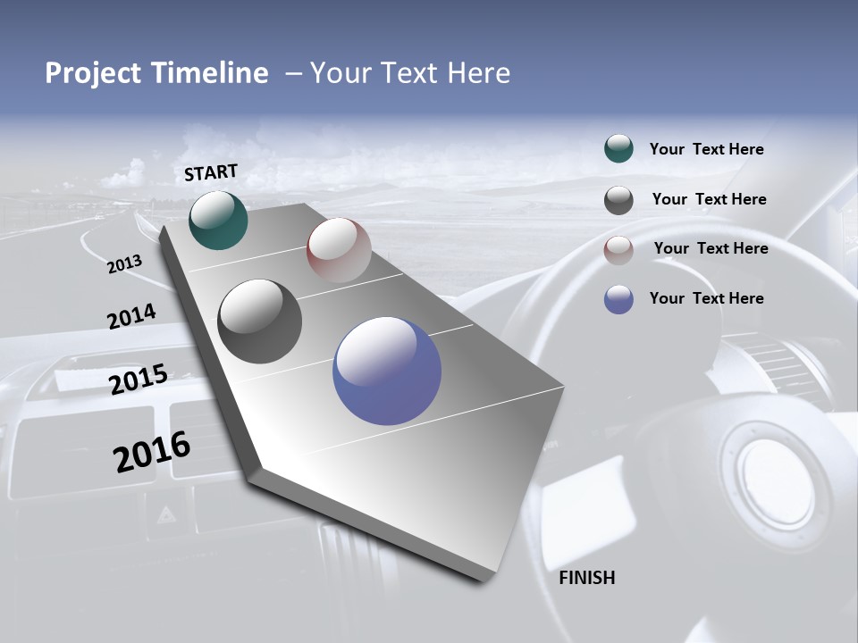 Straight Inside Sunny PowerPoint Template