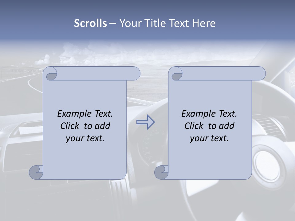 Straight Inside Sunny PowerPoint Template