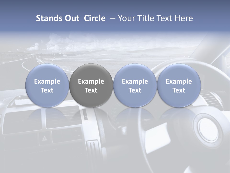 Straight Inside Sunny PowerPoint Template