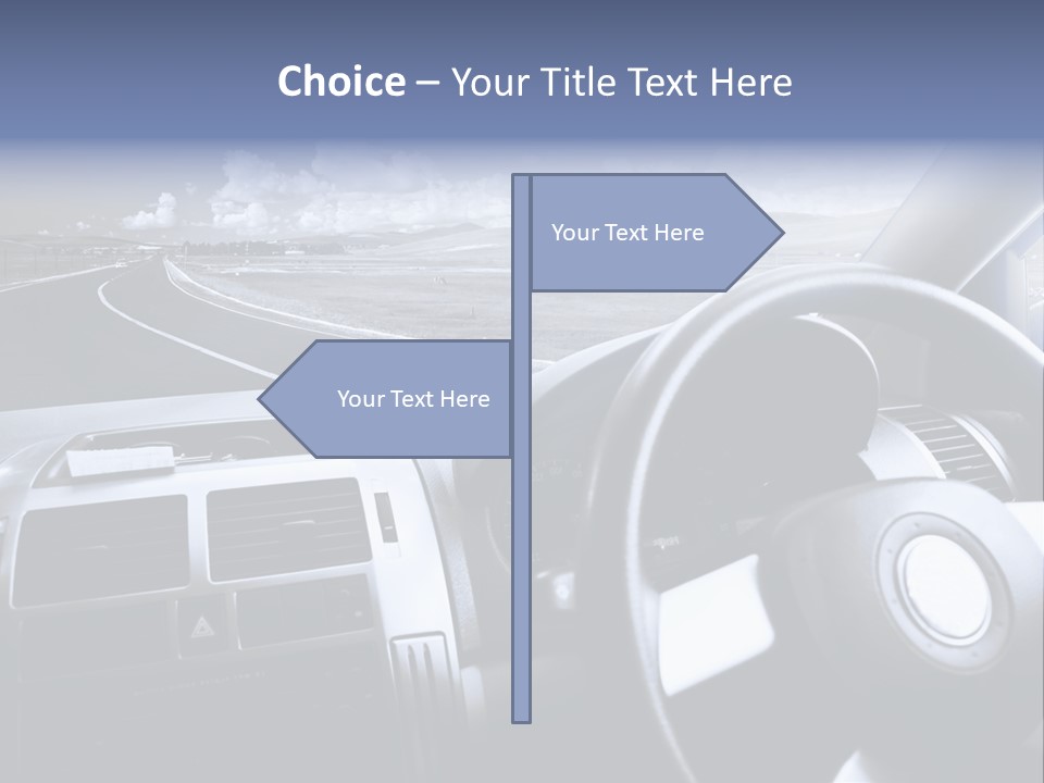 Straight Inside Sunny PowerPoint Template