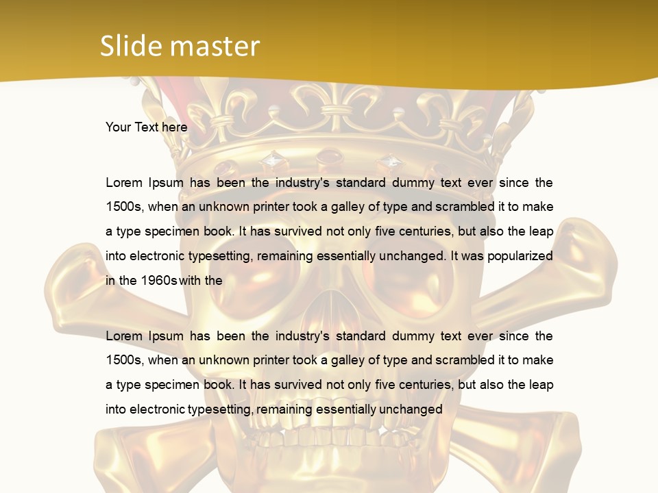 Kingdom Render Nobility PowerPoint Template