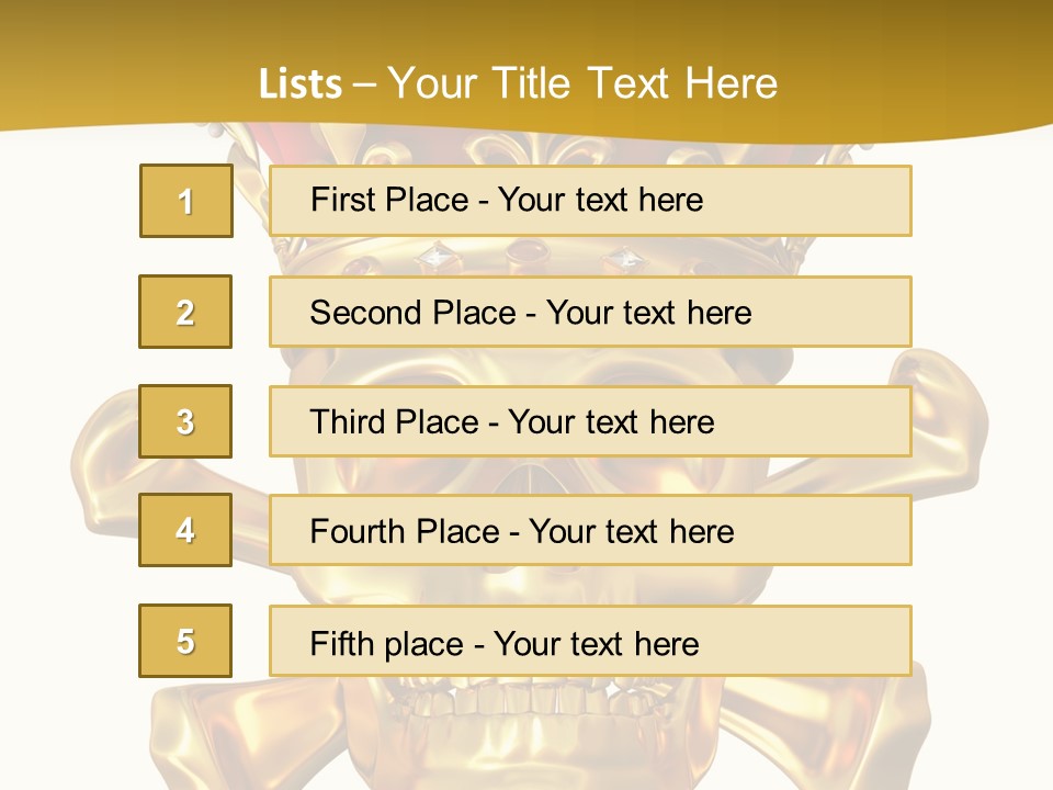 Kingdom Render Nobility PowerPoint Template