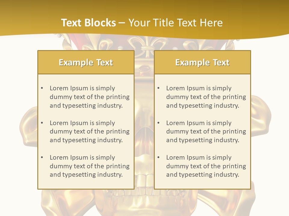 Kingdom Render Nobility PowerPoint Template