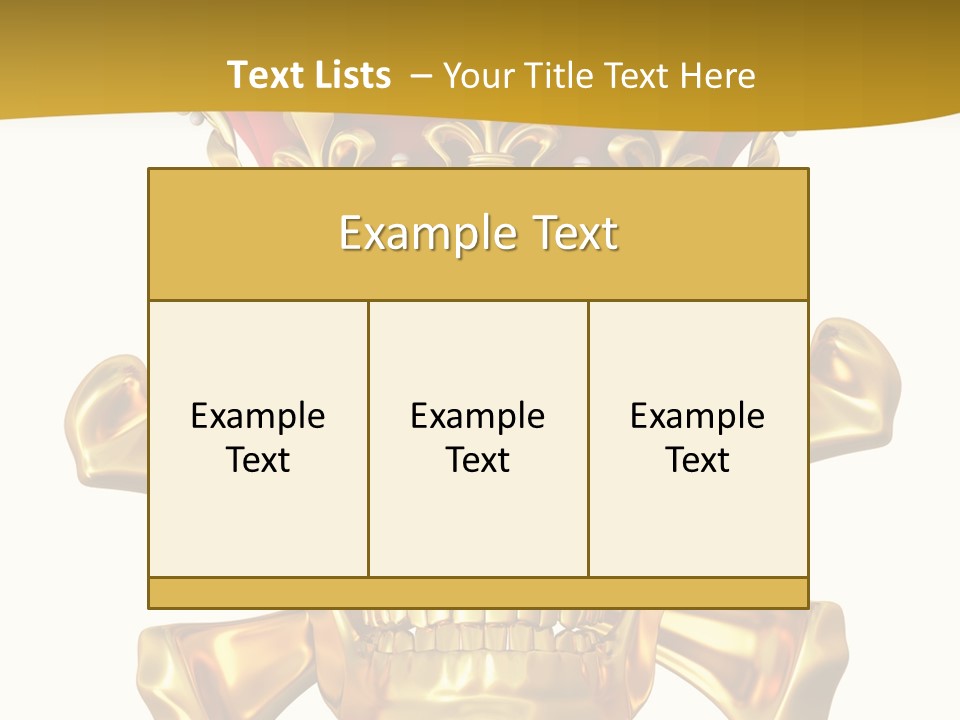 Kingdom Render Nobility PowerPoint Template