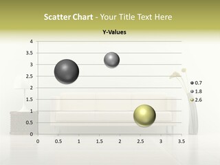 Sofa Interior Empty PowerPoint Template