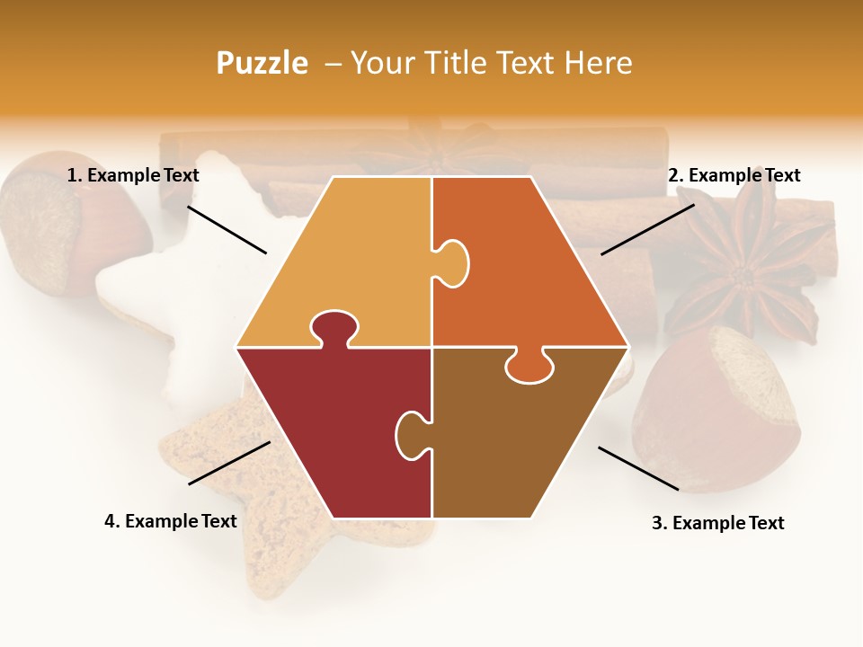 Delicious Dessert Cake PowerPoint Template