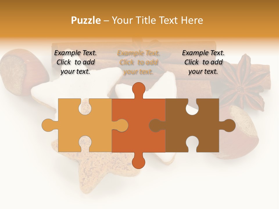 Delicious Dessert Cake PowerPoint Template