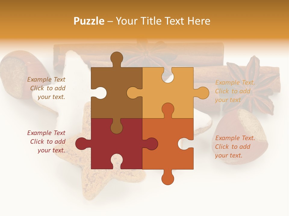 Delicious Dessert Cake PowerPoint Template