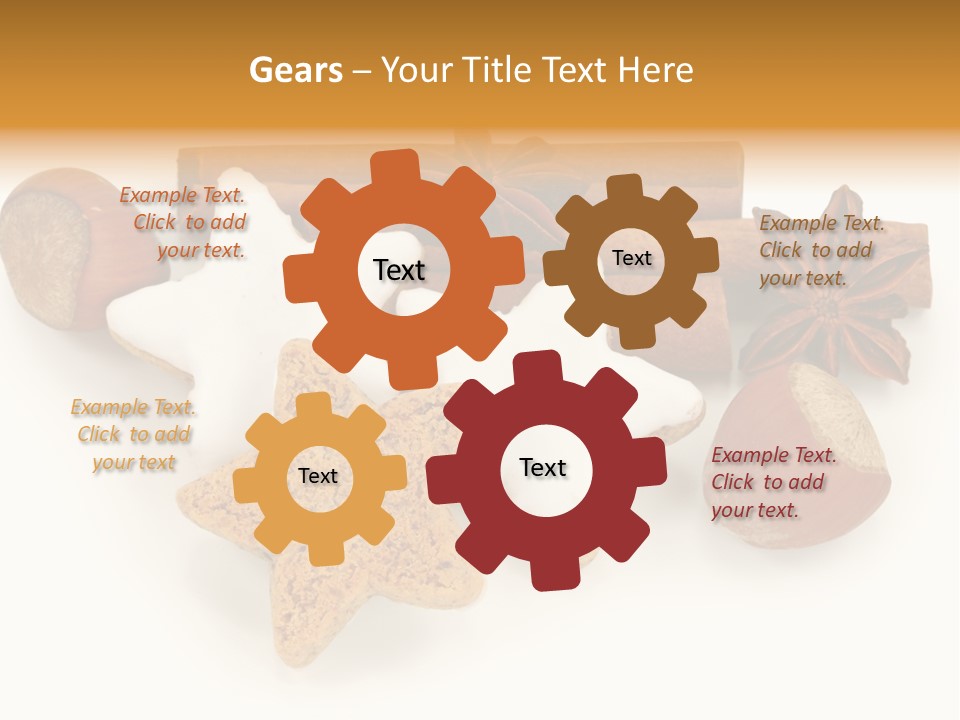 Delicious Dessert Cake PowerPoint Template