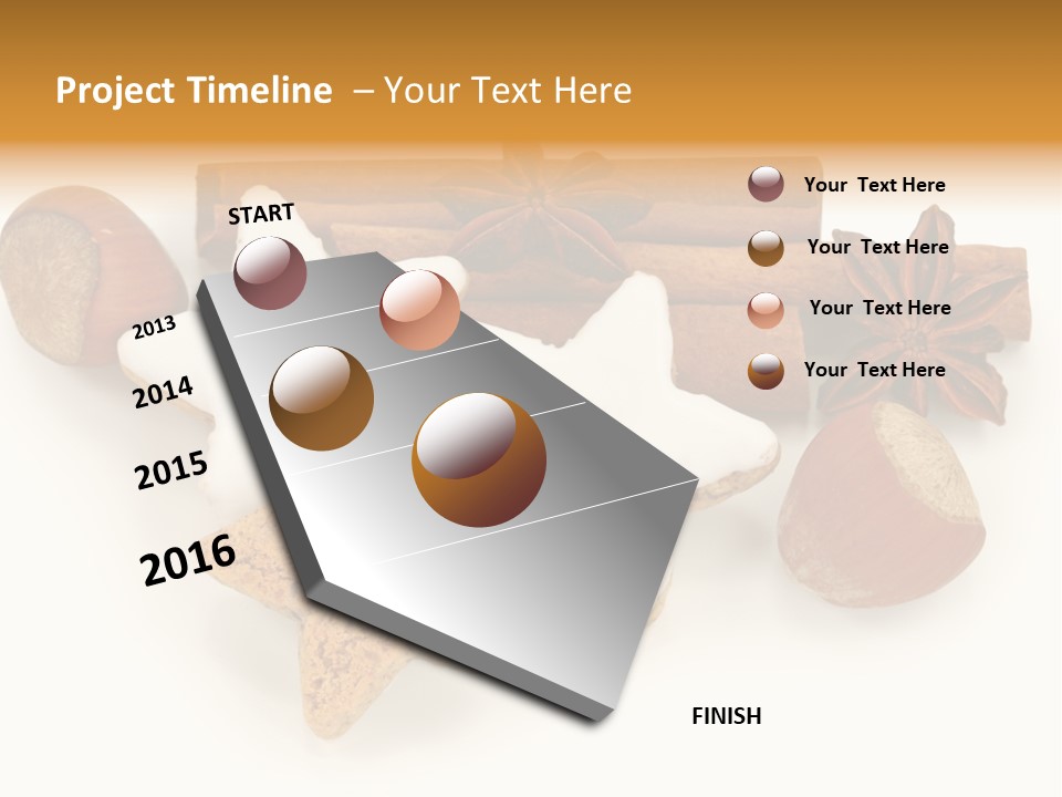 Delicious Dessert Cake PowerPoint Template