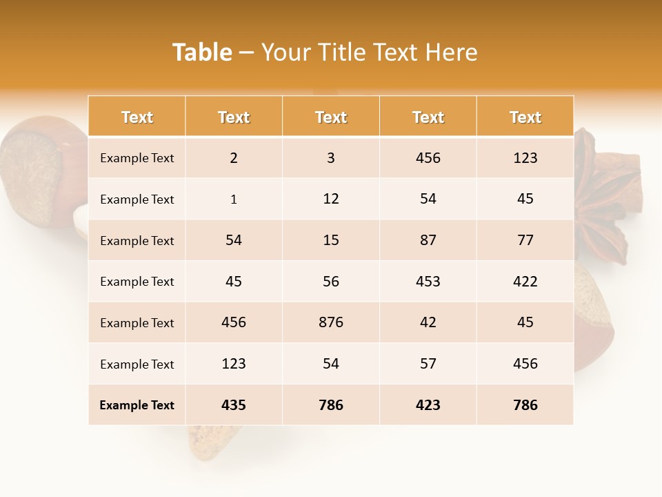 Delicious Dessert Cake PowerPoint Template