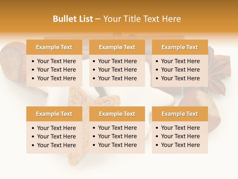 Delicious Dessert Cake PowerPoint Template