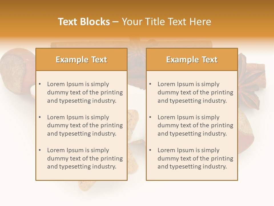 Delicious Dessert Cake PowerPoint Template