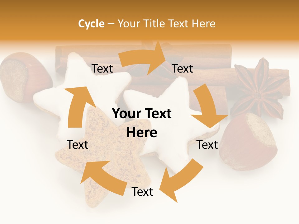 Delicious Dessert Cake PowerPoint Template