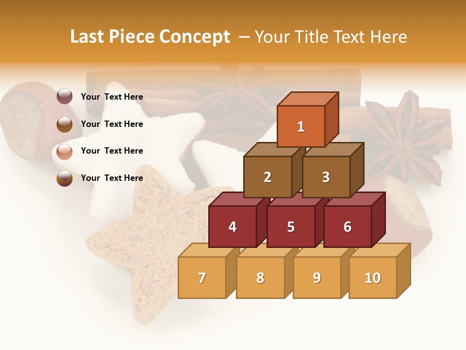 Delicious Dessert Cake PowerPoint Template