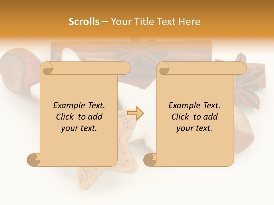 Delicious Dessert Cake PowerPoint Template