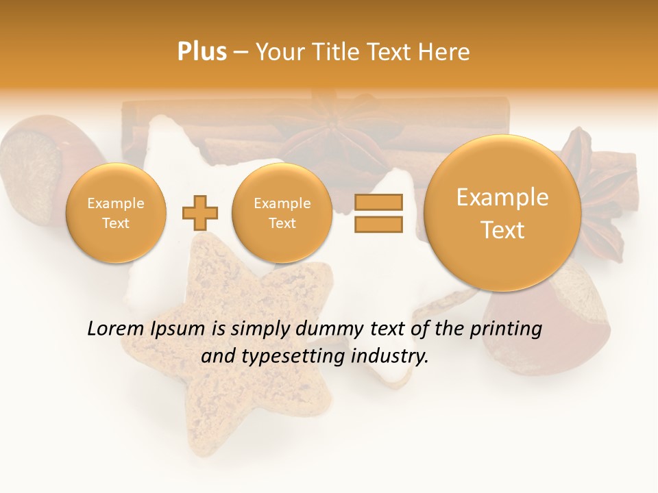 Delicious Dessert Cake PowerPoint Template