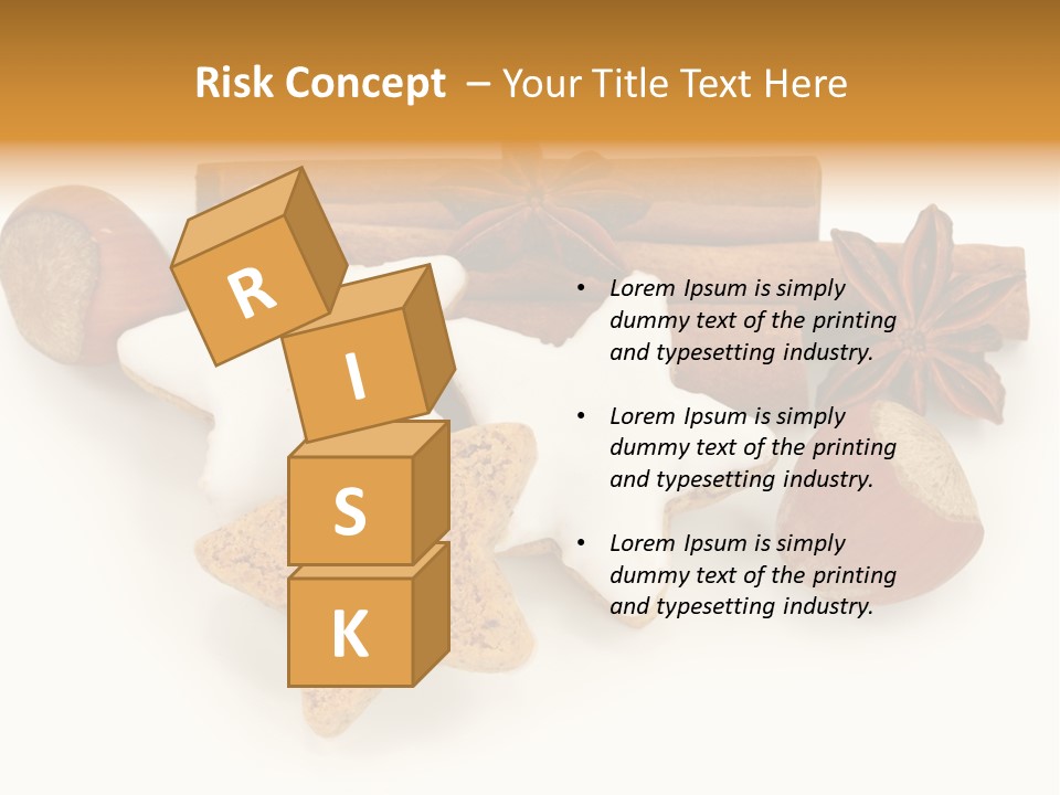 Delicious Dessert Cake PowerPoint Template