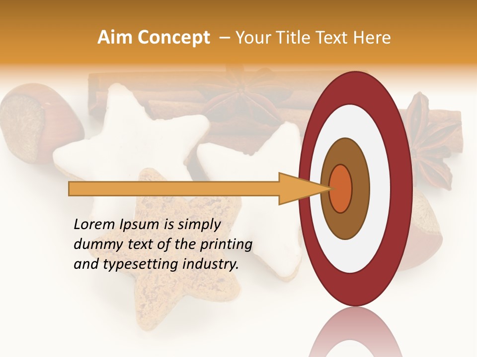 Delicious Dessert Cake PowerPoint Template