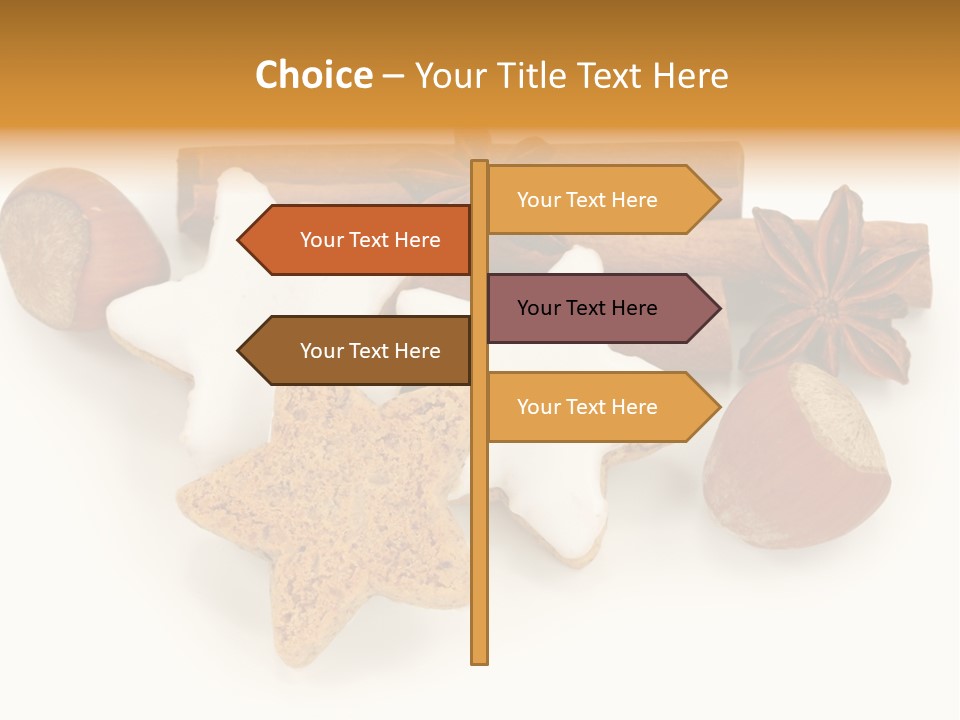 Delicious Dessert Cake PowerPoint Template