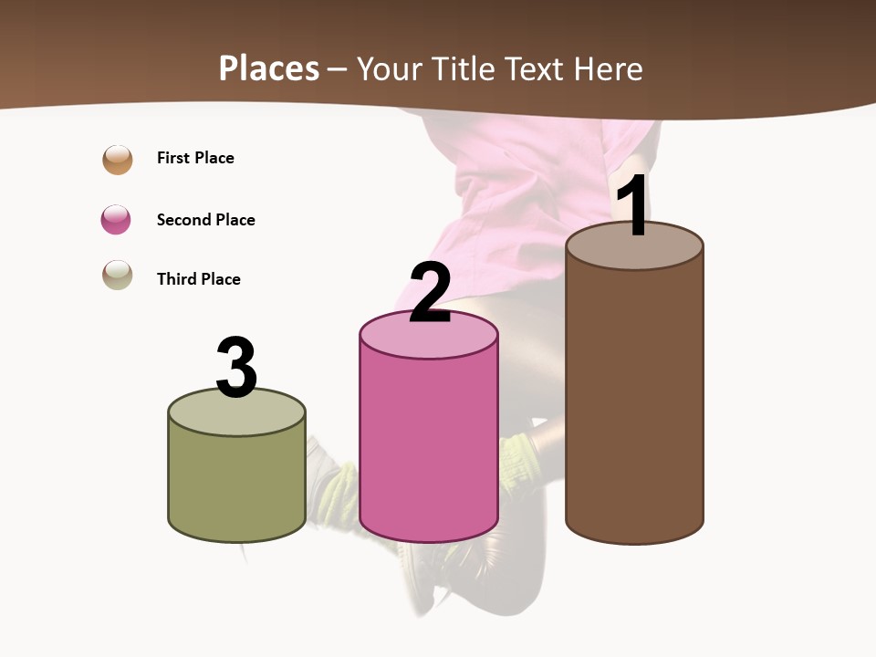Balance Modern Aerobics PowerPoint Template