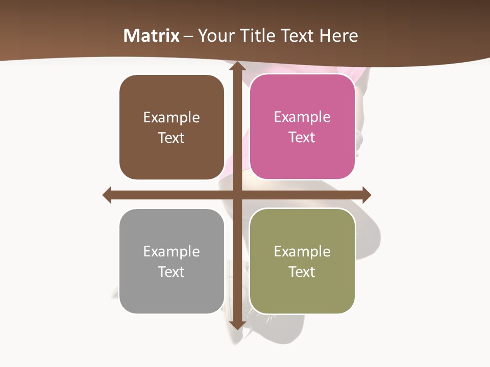 Balance Modern Aerobics PowerPoint Template