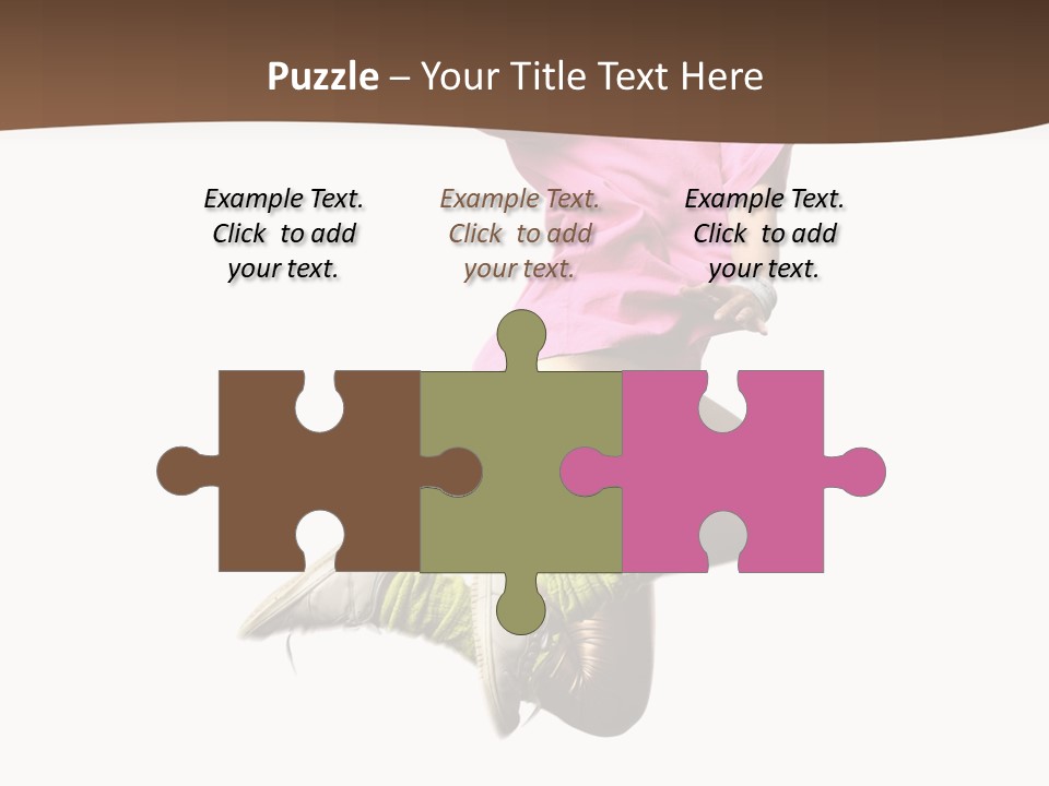 Balance Modern Aerobics PowerPoint Template