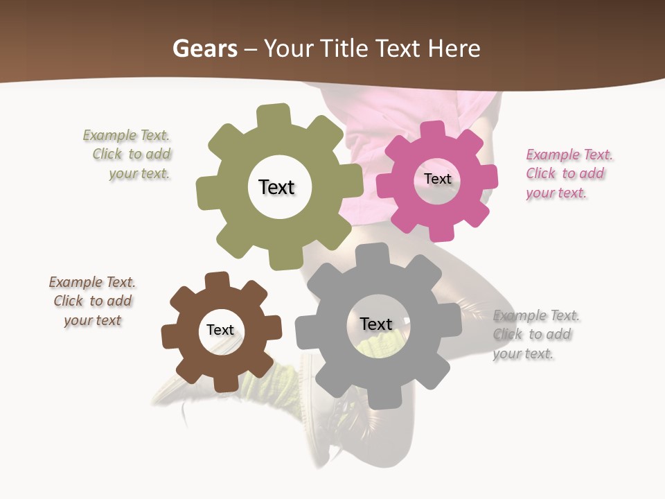 Balance Modern Aerobics PowerPoint Template