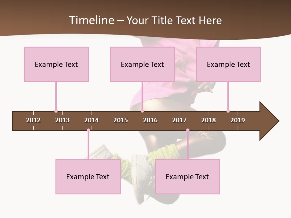 Balance Modern Aerobics PowerPoint Template