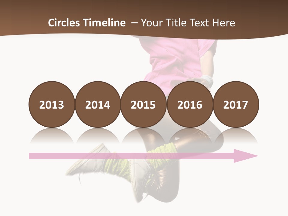 Balance Modern Aerobics PowerPoint Template