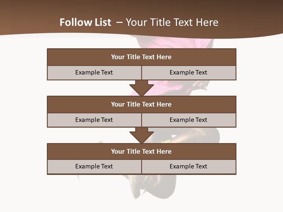 Balance Modern Aerobics PowerPoint Template