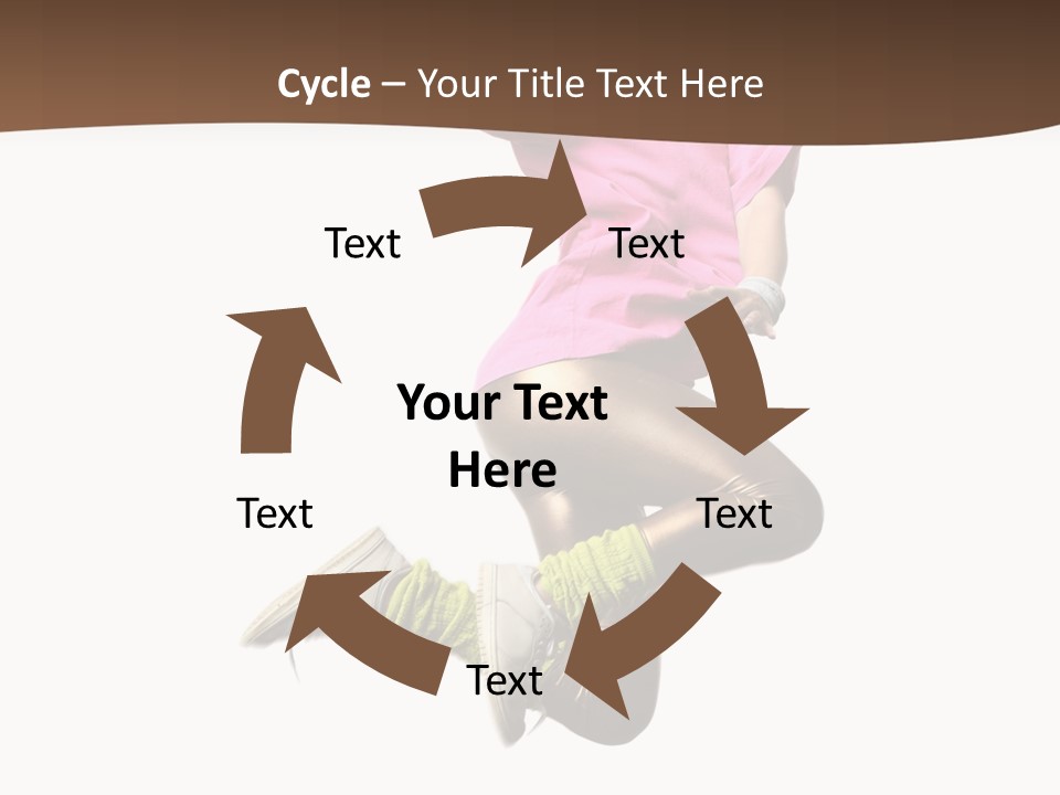 Balance Modern Aerobics PowerPoint Template