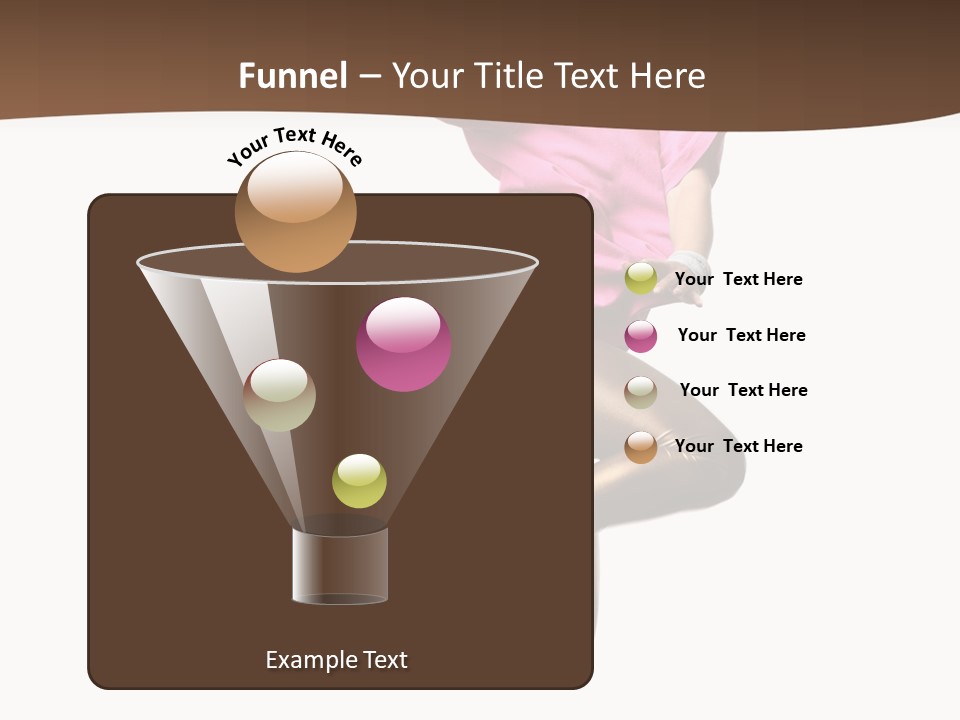 Balance Modern Aerobics PowerPoint Template