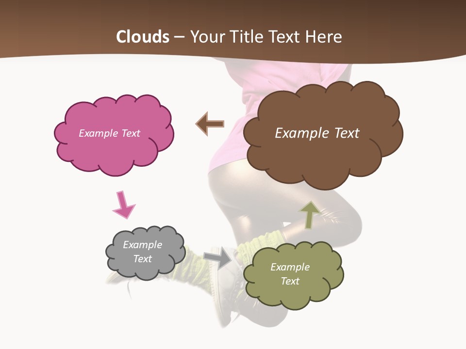 Balance Modern Aerobics PowerPoint Template