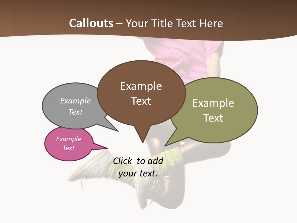 Balance Modern Aerobics PowerPoint Template