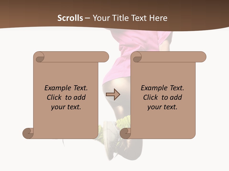 Balance Modern Aerobics PowerPoint Template