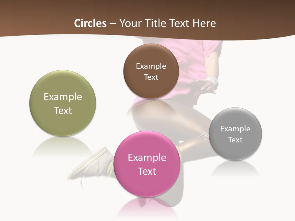 Balance Modern Aerobics PowerPoint Template