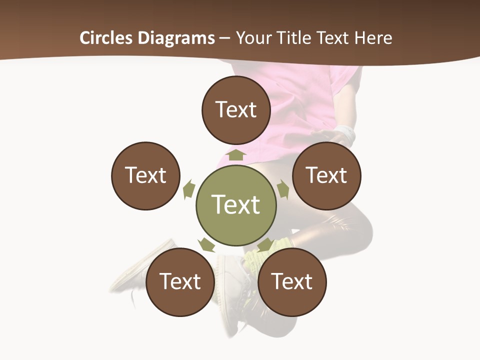 Balance Modern Aerobics PowerPoint Template