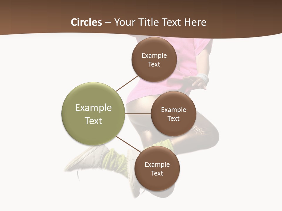 Balance Modern Aerobics PowerPoint Template