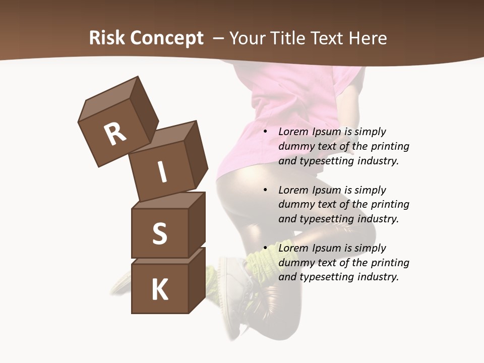 Balance Modern Aerobics PowerPoint Template