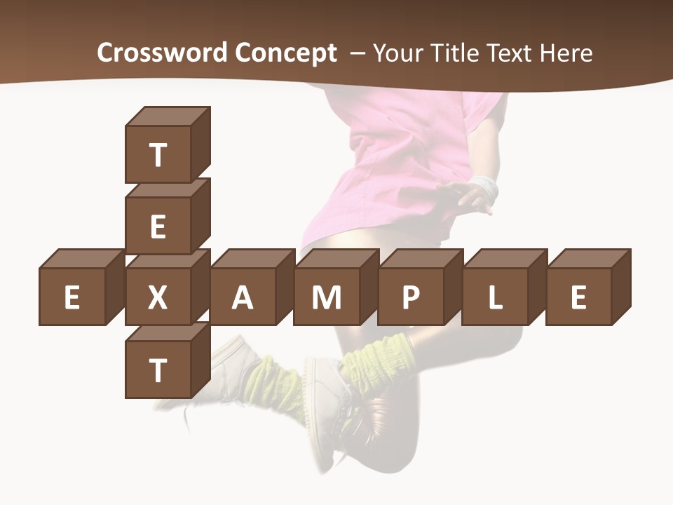 Balance Modern Aerobics PowerPoint Template