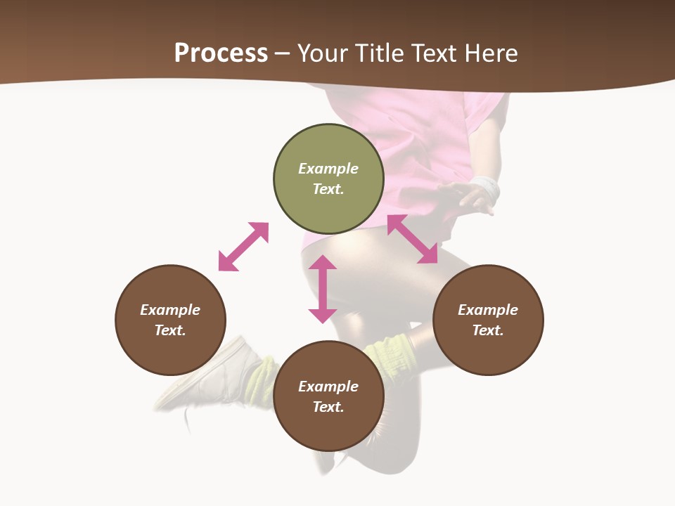 Balance Modern Aerobics PowerPoint Template