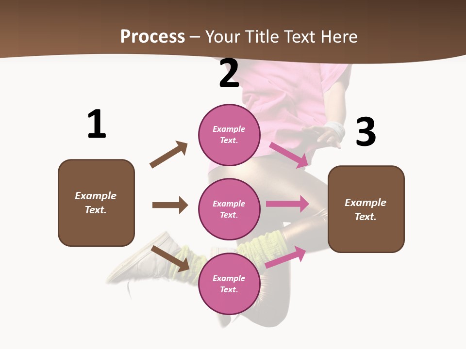 Balance Modern Aerobics PowerPoint Template