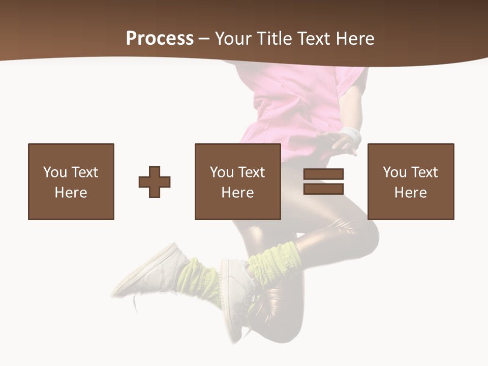 Balance Modern Aerobics PowerPoint Template