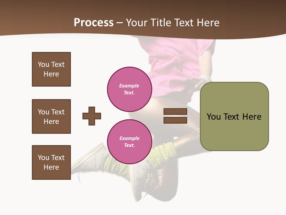 Balance Modern Aerobics PowerPoint Template