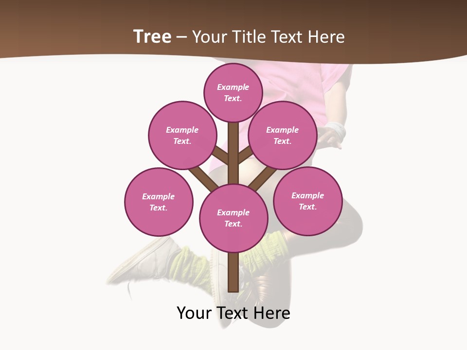 Balance Modern Aerobics PowerPoint Template