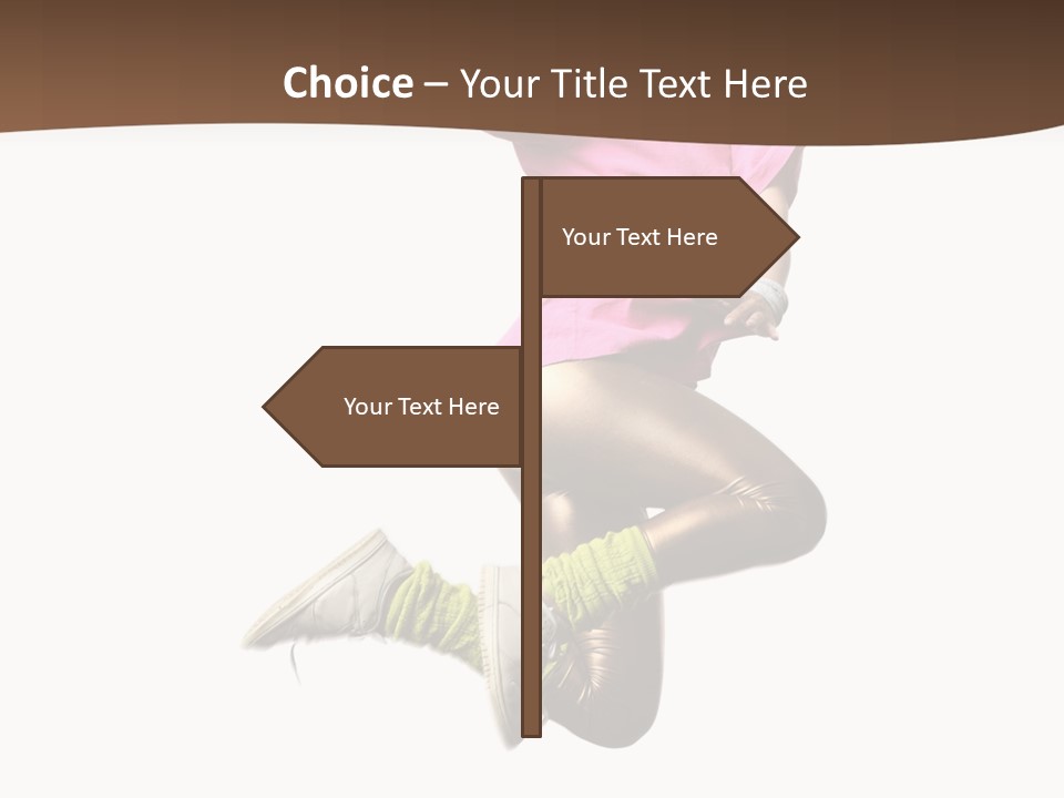 Balance Modern Aerobics PowerPoint Template
