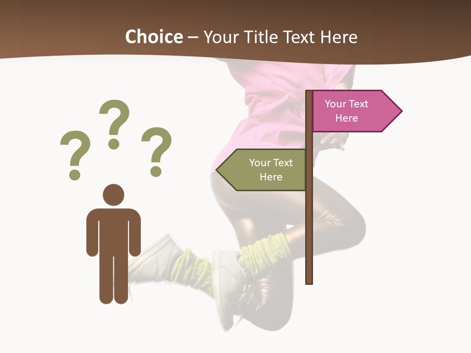 Balance Modern Aerobics PowerPoint Template