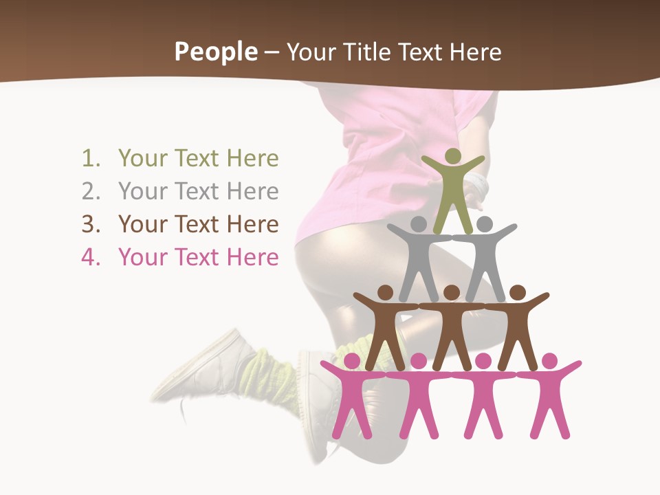 Balance Modern Aerobics PowerPoint Template